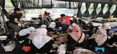 Chef Ami Meriahkan Pesta Kurban TurunTangan Bekasi, 200 Orang Nikmati Masak Besar Bersama